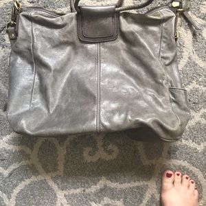 Hobo Large Sheila Grey Handbag